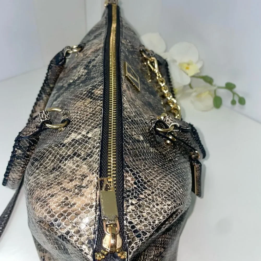 Victoria's Secret Snakeskin Satchel